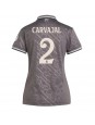 Real Madrid Daniel Carvajal #2 Tredjedrakt Dame 2024-25 Korte ermer